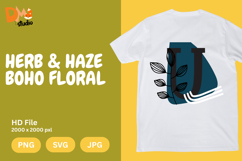 Herb &amp; Haze Boho Floral Monogram Product Image 1