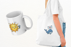 Funny Summer Beach Clipart Product Image 4