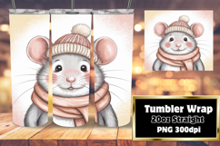 Custom Tumbler Wrap Design , Valenines Animals Product Image 1