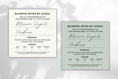 Custom Cottage Law Labels Canva Template - Boho 2 Product Image 3