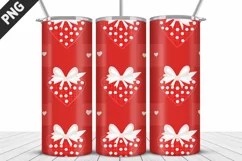Lovely Hearts Tumbler Design | Valentine's Day Tumbler Wrap Product Image 3
