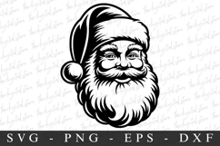 Merry Christmas Santa Svg | Christmas svg | Svg cut file Product Image 1
