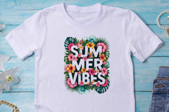 Color Splash Summer Vibes PNG for T-Shirts Product Image 3