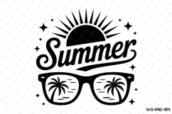 Summer svg | Summer Vibes Svg | Svg Cut Files Product Image 1