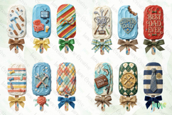 Father's Day Popsicles Clipart Product Image 1