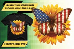 Lively Patriotic Butterfly Print Selection Product Image 1