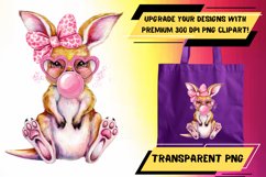 Charming PNG Design for Tote Bag Art , Cute Easter Product Image 1