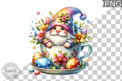 Easter Gnome Sublimation - Clipart PNG Design Product Image 1