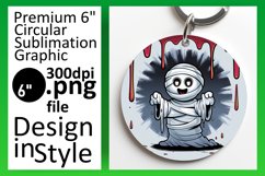 Dynamic Round Design for Coaster Artwork , Halloween Product Image 1