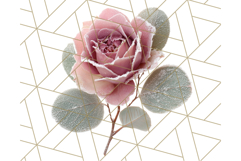 Whimsy Winter Florals Clipart PNG, Christmas Png Clipart Product Image 3