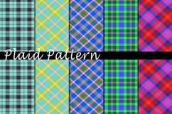 Plaid Pattern Digital Paper Bundle Product Image 1