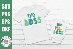 Daddy and me svg | Dad and Baby svg | Father's day svg Product Image 1