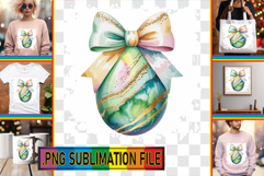 Radiant TSHIRT Gift Ideas PNG, Easter Egg Product Image 1