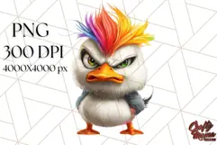 Angry Animal Clipart PNG, Duck, Aligator, Cow Product Image 2
