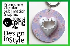 Heart's Path: 3D Heart Wall Ornament Collection Product Image 1