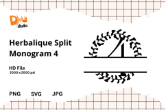 Herbalique Split Monogram Product Image 1