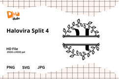 Halovira Split Monogram Product Image 1