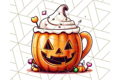 Monster Café Halloween PNG Clipart, Coffee Holiday Clip Art Product Image 3