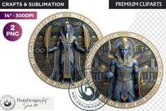 Ancient Egyptian Gods Pantheon Mythology Graphics cliparts Product Image 1