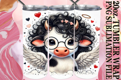 Joyful Nights 20oz tumbler wrap, Valentines Product Image 1