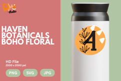 Haven Botanicals Boho Floral Monogram Product Image 1