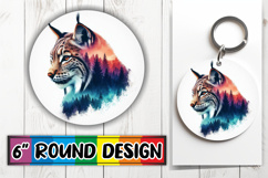 Radiant Sublimation Circle Ornaments, Animals Art Product Image 1