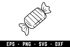Candy Svg Design | Sweets SVG Cut files | Cricut Product Image 1