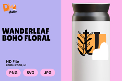 Wanderleaf Boho Floral Monogram Product Image 1