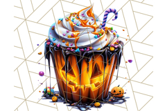 Spooky Café Cuties Halloween PNG Clipart, Holiday Elements Product Image 3