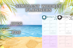 best simplest weekly planner freebie 55,free Weekly planner Product Image 3