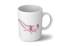 Cute Axolotl Underwater Animal Mexican Salamander PNG Summer Product Image 6