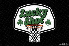 Lucky Shot SVG Design | Quotes| SVG Cut Files Product Image 1
