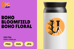Boho Bloomfield Boho Floral Monogram Product Image 1