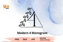 Modern Monogram Product Image 1