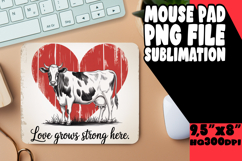 Radiant Desk Pad Ideas for Gifts, Cute Cow Product Image 1