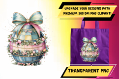 Stylish PNG Artwork for Custom Bags , Easter Eggs Product Image 1
