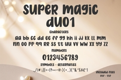 Super Magic Font Bundle, Bubbly Fonts, 5 Styles, Handwritten Product Image 15