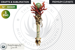 Deep Sea Fantasy Clipart PNG, Mermaid, ocean mythology Product Image 1