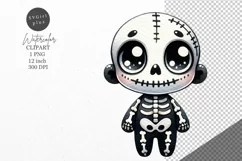 Halloween clipart, Skeleton clipart, Kids Halloween Product Image 1