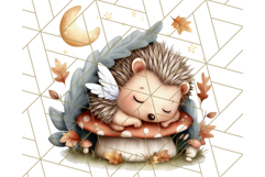 Forest Fairy Garden Creatures PNG, Whimsical Woodland Art Product Image 3