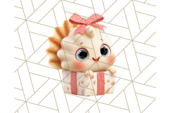 3D Under the Sea Christmas Clipart, Ocean Christmas PNG Product Image 3