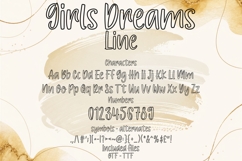 Girls Dreams Font Family, Cute Handwritten Font Bundle Product Image 10