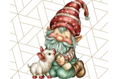 Farmer Gnome Clipart, Cute Farm Gnomes PNG Illustrations Product Image 3