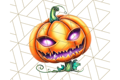 Spooky Jack O Lantern PNG Clipart, Scary Halloween Pumpkins Product Image 3
