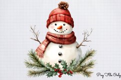 Cozy Christmas Clipart PNG Product Image 1