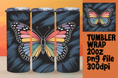 GREAT GIFT 20oz Tumbler Wrap , Butterfly Product Image 1