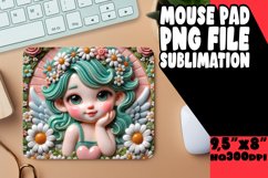 UNIQUE DESK MAT PLAYFUL PNG, 3D Cupid Product Image 1