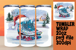 LUXE PNG Tumbler Design 20oz , Holiday Product Image 1