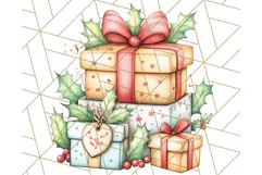 Muted Cute Safari Christmas Animal PNG Clipart, Holiday Png Product Image 3