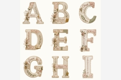 Embroidered Christian Scripture Alphabet PNG Bundle Product Image 5